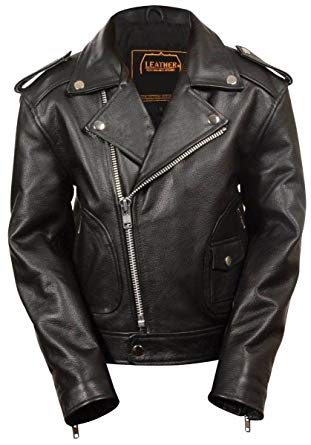 Biker Jackets dona michi kids uniesx genuine soft leather jacket outerwear biker  jacket_xs_chest 24 QAZVZEX