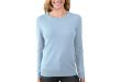 Blue cashmere sweater cashmere crewneck sweater LBPOTFP