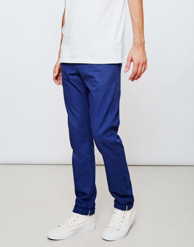 Blue Chinos: fashionable pants for men