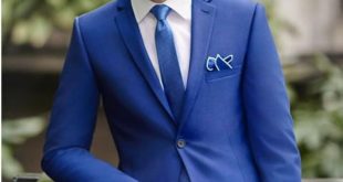 BLUE WEDDING SUITS classy blue wedding mens suits slim fit bridegroom tuxedos for men three  pieces groomsmen suit OZEXBSQ