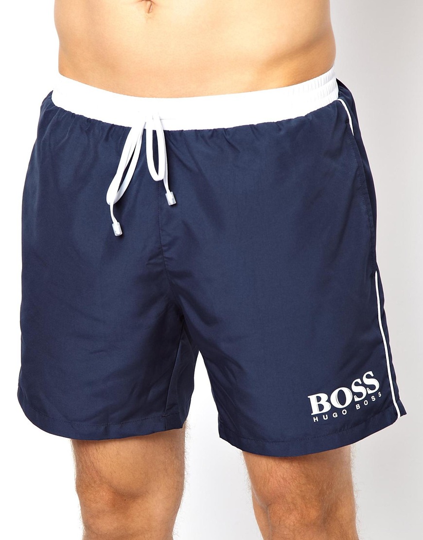 BOSS swimming shorts : from simple to eye-catching