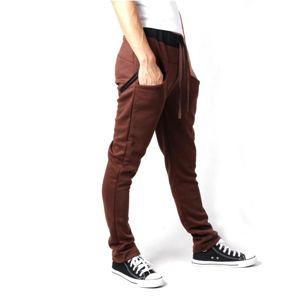 BROWN MENS TROUSERS available color: black/ gray/ brown/ dark blue material: cotton blend ZSDLCGQ