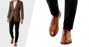 brown shoes with black pants VRLVIDY