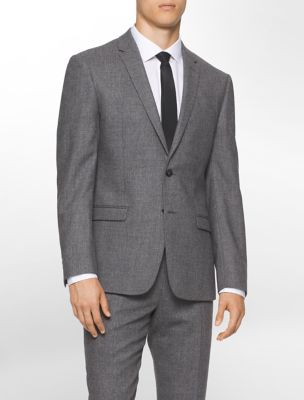 Calvin Klein suits x fit ultra slim fit donegal suit jacket NGFAETP