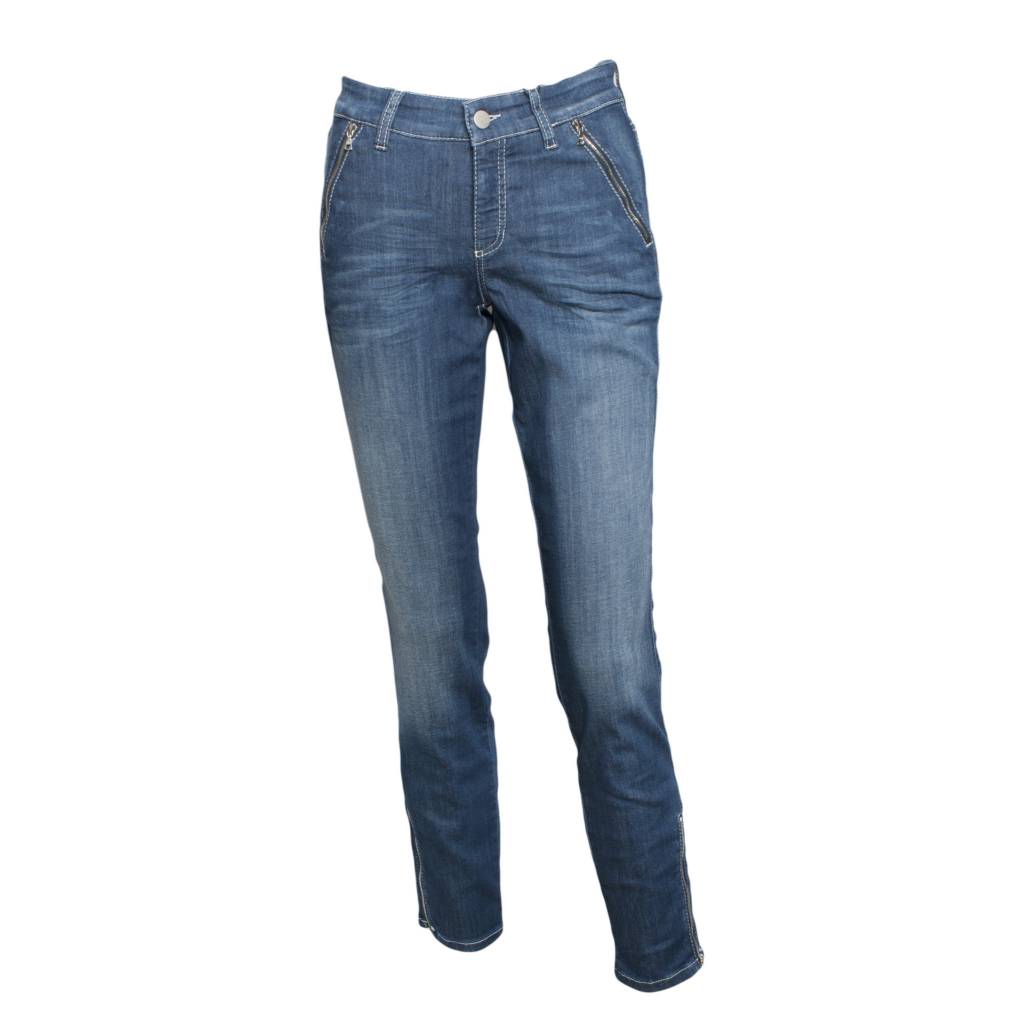 Cambio Parla Jeans cambio jeans cambio cambio parla zip jeans - denim u2026 zkfwbru GUCBOCA