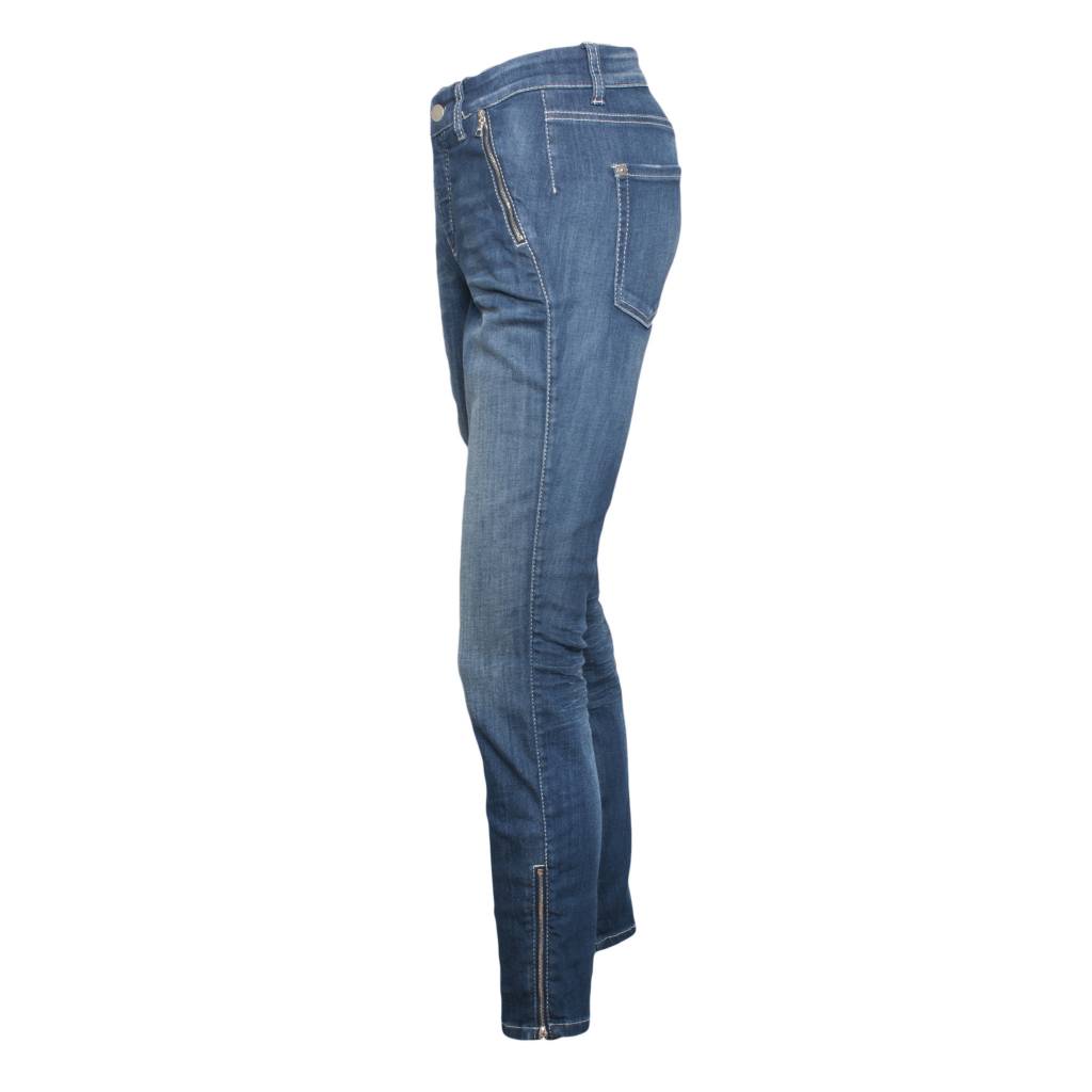 Cambio Parla Jeans cambio jeans u2026 cambio cambio parla zip jeans - denim u2026 kntzcwn WMMWGRW