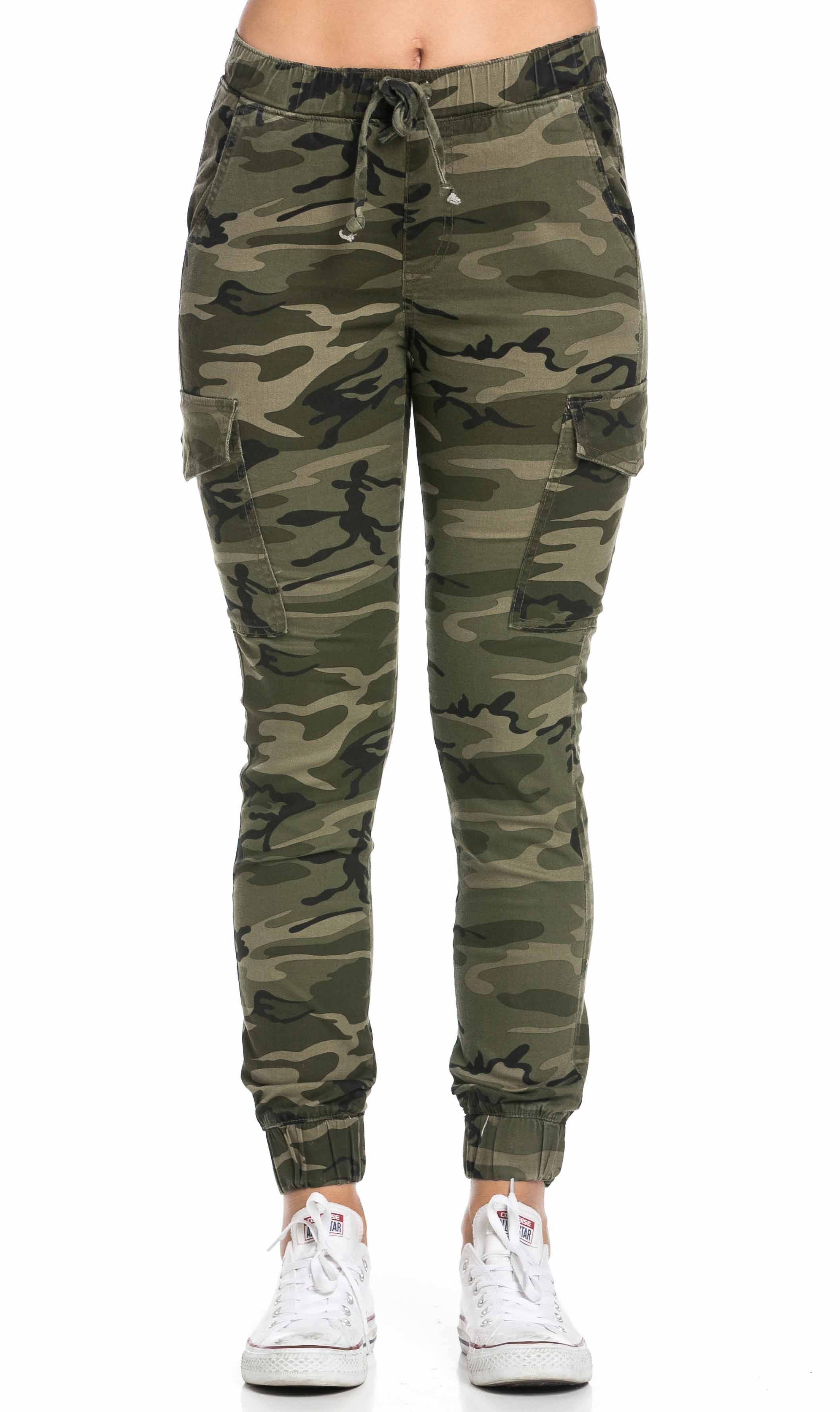 Camouflage Pants drawstring camouflage cargo jogger pants (plus sizes available) | soho girl OBJQZBP