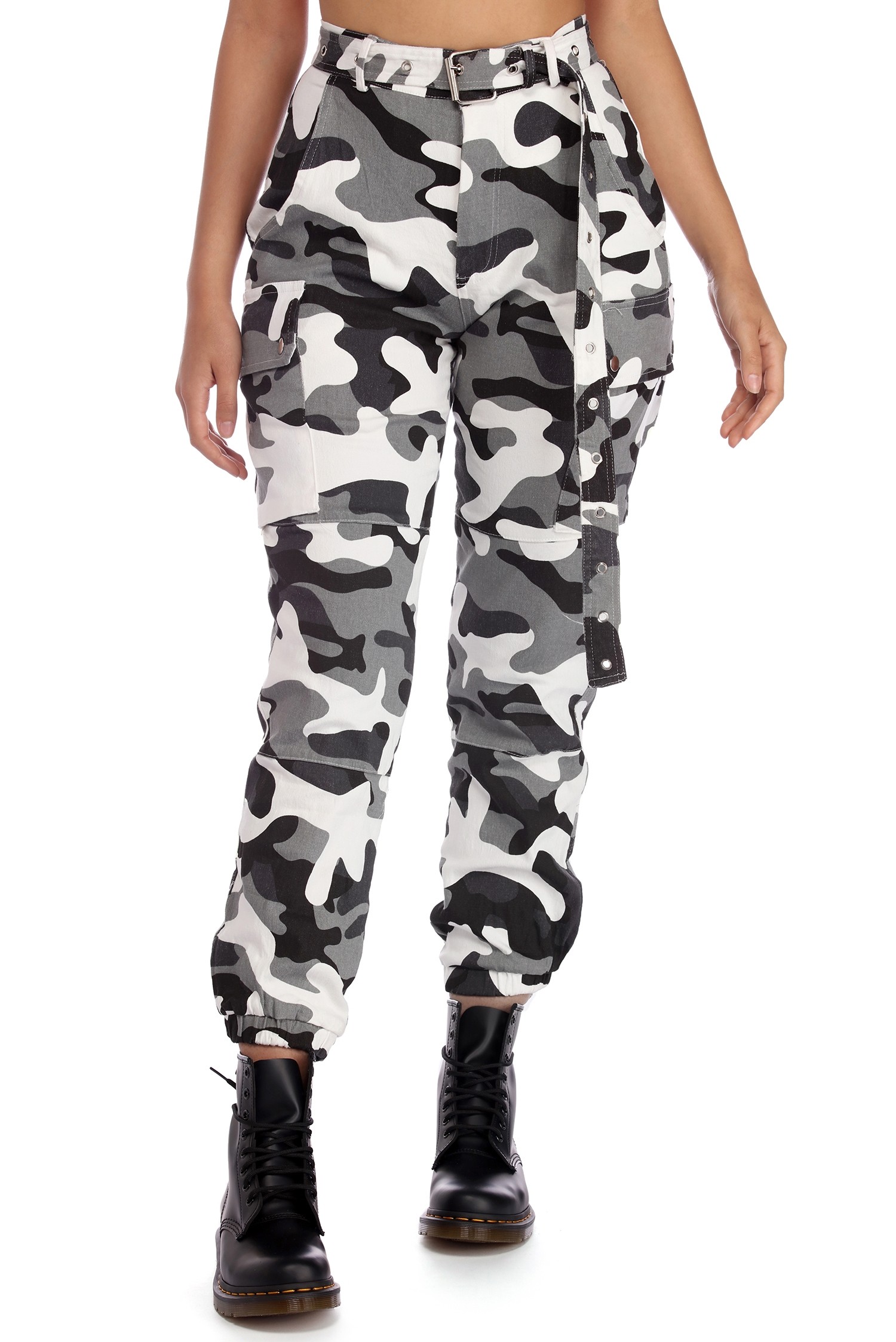 Camouflage Pants final sale- buckle up camo cargo pants KICCHBG