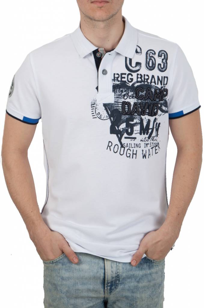 CAMP DAVID POLO SHİRTS camp david ® poloshirt rough water - stateshop fashion IGMNWNN