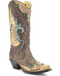 cowboy boots for women vintage cowgirl boots CJLEFRT