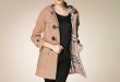 Duffle Coats for Women 2018 wholesale fasicat high quality womens duffle coat long turn down  collar woolen WMSBEMU