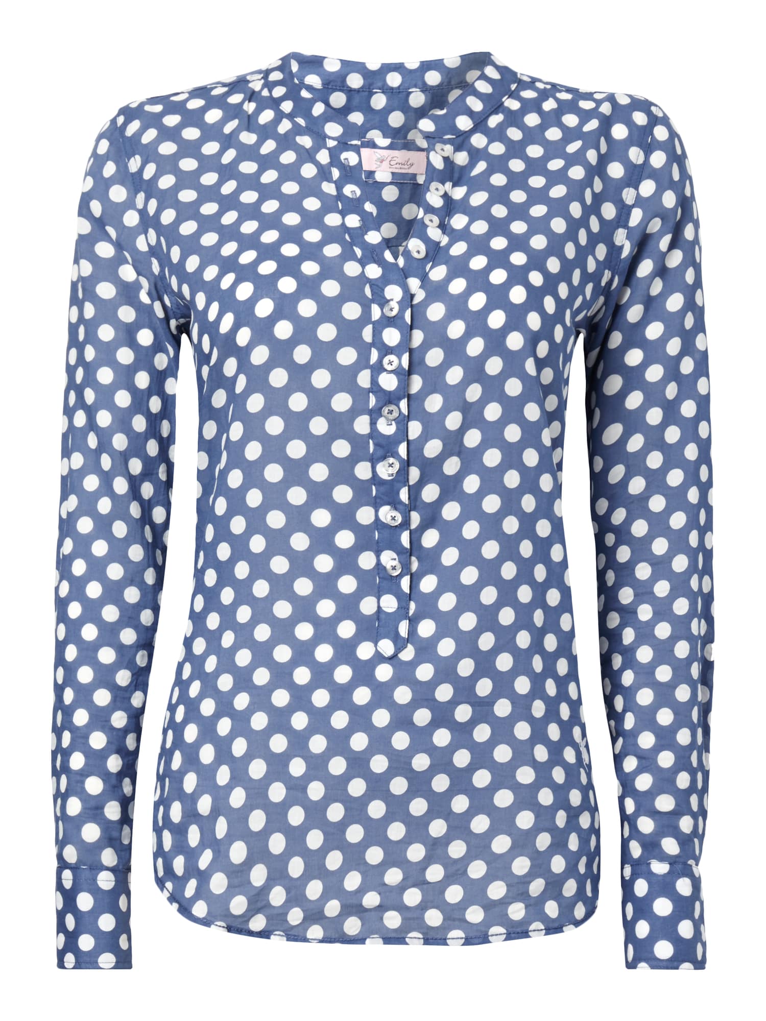 Emily van den Bergh Clothes emily-van-den-bergh blusenshirt mit punktemuster in blau / türkis online  kaufen (9588728) ▷ pu0026c CYXHQSO