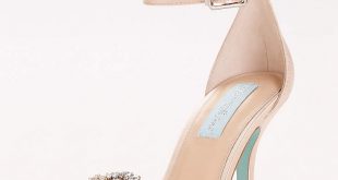 evening shoes blue by betsey johnson grey peep toe shoes (embellished high heel sandals  with DYEWDGJ