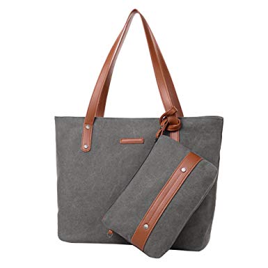 Fashionable bags vbiger women 2-in-1 shoulder bag set trendy 2 pieces tote bags stylish HMVCECR