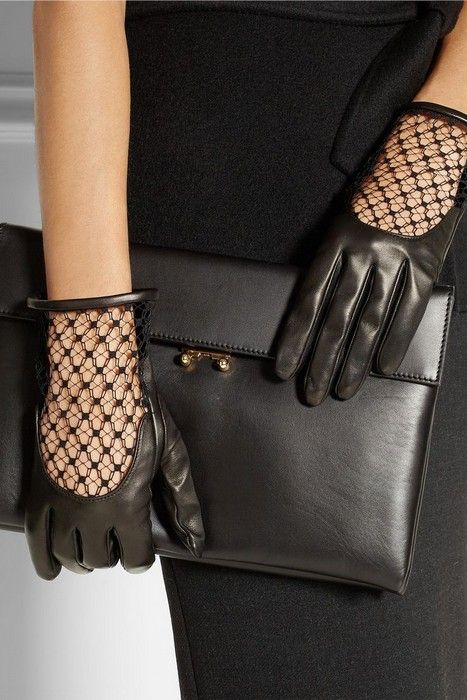 Fashionable gloves 20 looks with fashion gloves glamsugar.com leather gloves VABPEFJ
