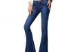 Flared jeans for women 2017 new flared jeans women flare retro style bell bottom skinny jeans  female YSGMCZE