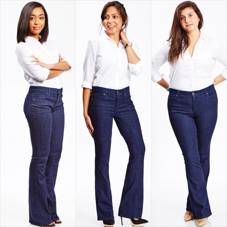 Flared jeans for women real women wearing flared jeans trend PUTVLKJ