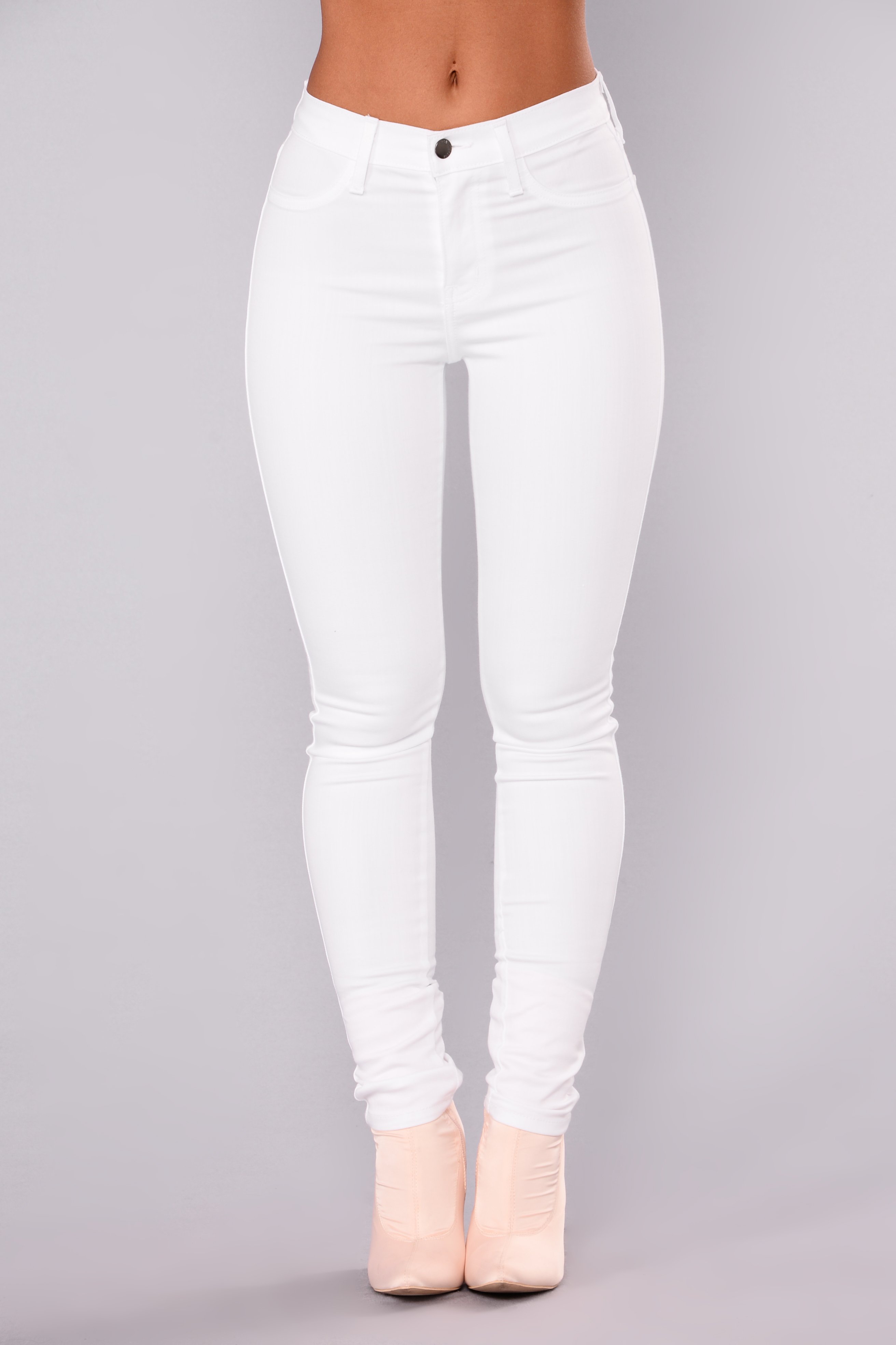 forever white jeans - white BIEALRB