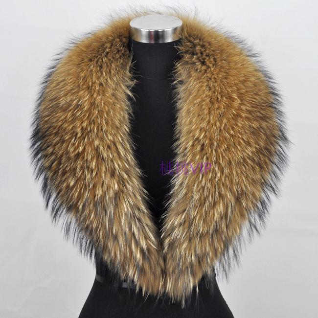 Fur Collar aliexpress.com : buy the real raccoon fur collar fur fox fur collar warm  winter fur VKTTUHD