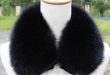 Fur Collar brand besty women real fox fur collar with eye-hoods or ribbon closure in  the TWFTNPZ