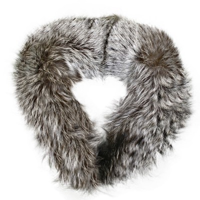 Fur Collar silver fox fur detachable collar XIJBLPU