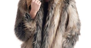 Fur Jackets for Women pieced fox shawl collar faux fur jacket - 1 ... KEKMPMD