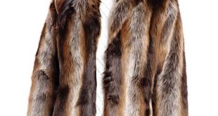 Fur Jackets tanuki shawl collar faux fur jacket - 1 ... BKQADBS