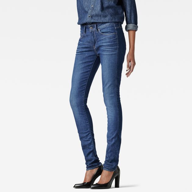 G-Star 3301 Jeans 3301 contour high skinny jeans | dk aged | g-star raw® WTCVFMN