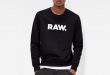 G-STAR RAW SWEATER hodin sweater | black | g-star sale men | g-star raw® GQTHAPJ