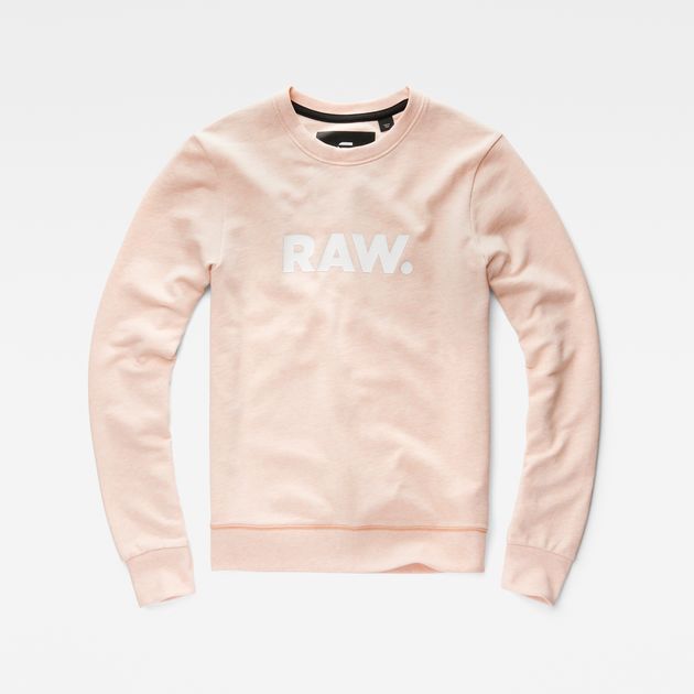 G-STAR RAW SWEATER mattow sweater | necta peach htr | g-star sale men | g-star raw® WPKIZAW