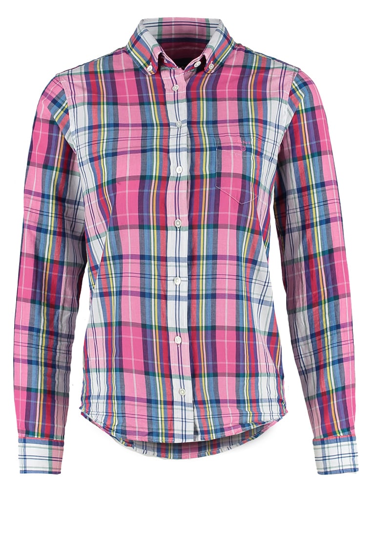 GANT blouses women blouses u0026 tunics gant madras - shirt - rich pink,gant shoes ladies, gant SIWJYQX