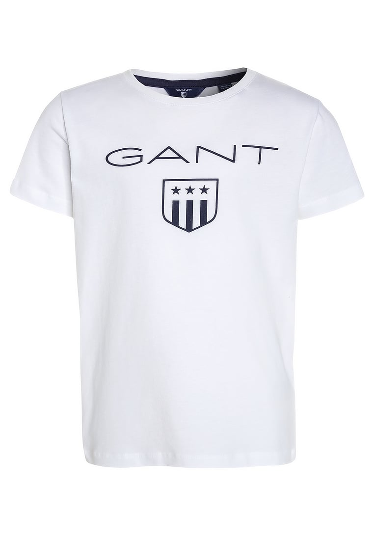 GANT T-SHIRTS gant print t-shirt - white kids clothing shirts u0026 tops t-shirts,buy gant  clothing,retail BTAQXHL