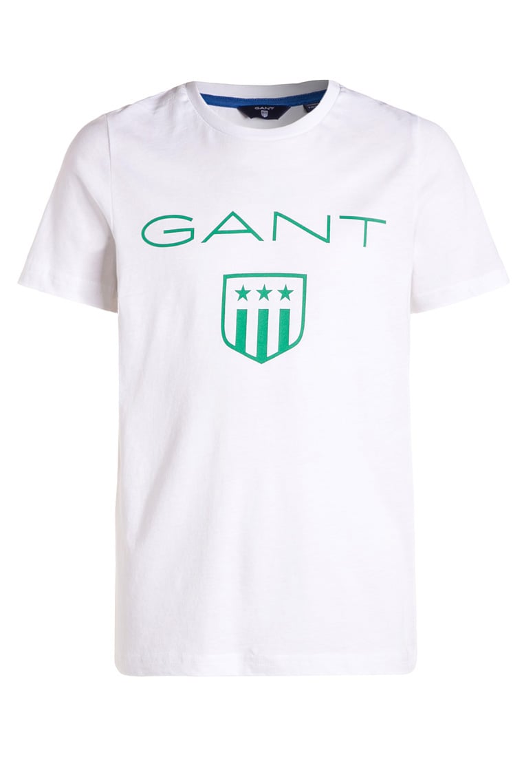 GANT T-SHIRTS kids shirts u0026 tops gant print t-shirt - white,gant jeans sale,gant driver  leather WIMLVJB