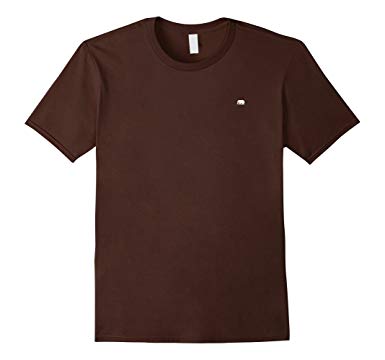 Girls Kids T-Shirts mens plain brown t shirt for kids: brown tshirts boys, girls, kid 2xl WPKCNCD