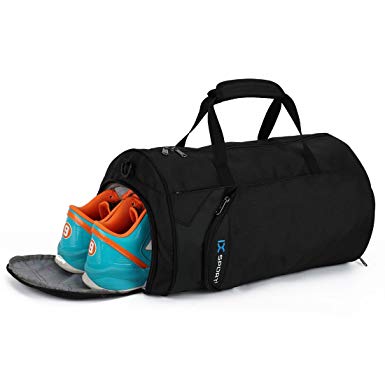 Gym bags for women inoxto fitness sport small gym bag with shoes compartment waterproof travel  duffel bag for women QADRVPX