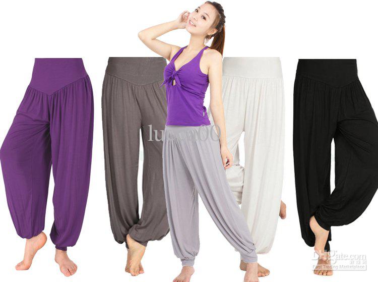 Harem pants for ladies harem pants women,modal plus size yoga harem leggings lady trousers size:m  l xl yoga pants YWPOFZO
