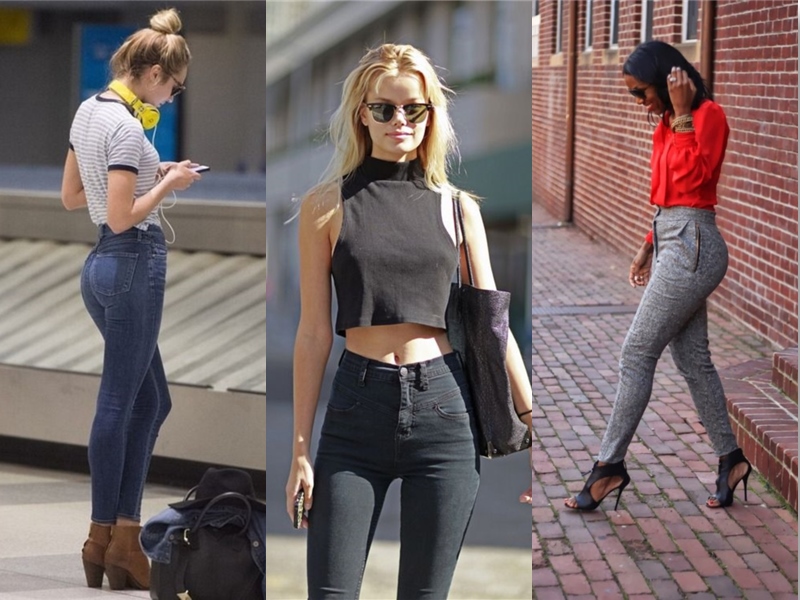high waist jeans style high waisted jeans - street style (1) OHIRWDE