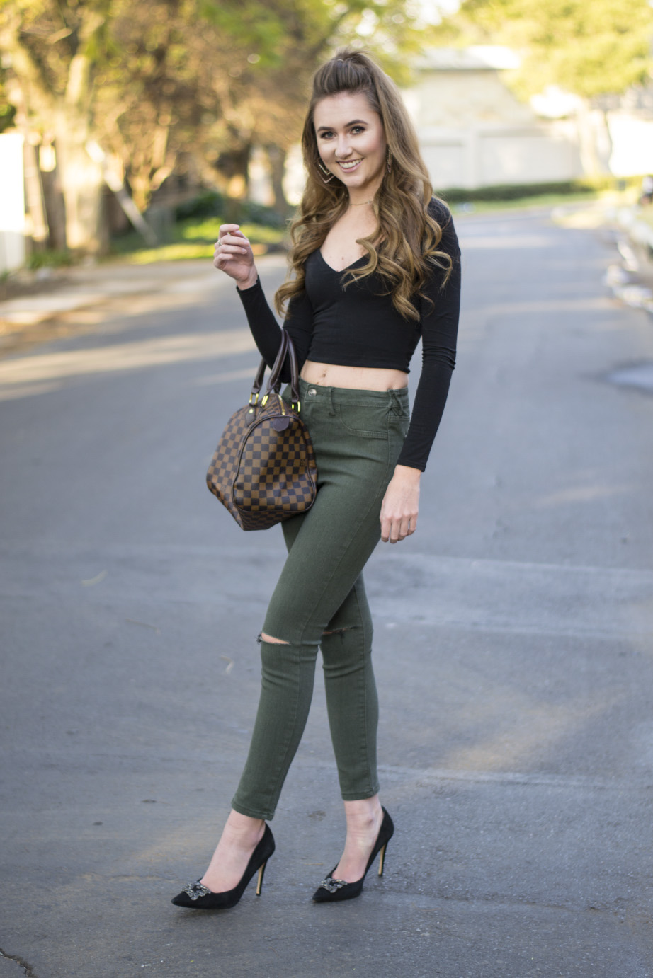 high waist jeans with crop top 1-modern-and-stylish-high-waisted-jeans-and-. crop top ... KEWKYNQ