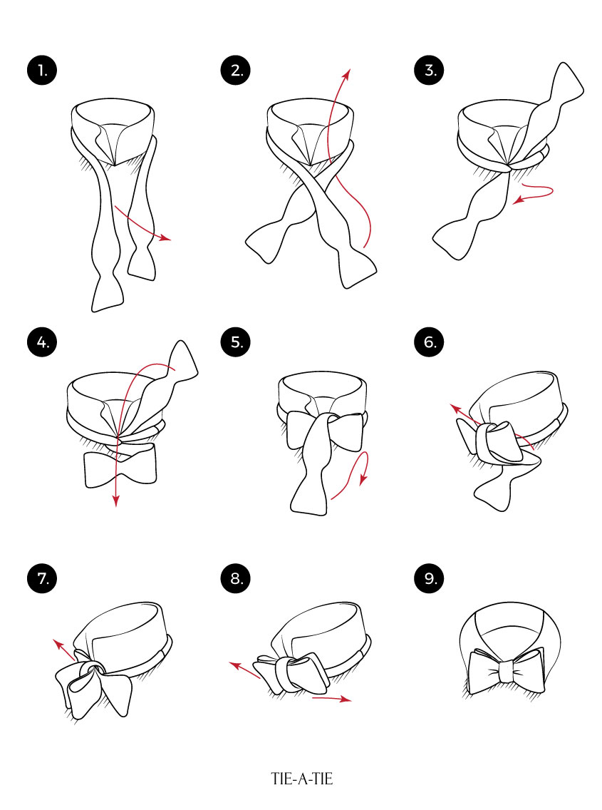 How to tie a bow tie learn how to tie your own bow ties KKRCHJE