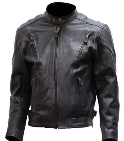 JACKETS IN SIZE 4XL big mens vented leather motorcycle jacket (size 4xl, 60) TSNMZYL