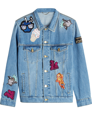 Jackets with Patches kenzo denim jacket with patches DYHAAAI