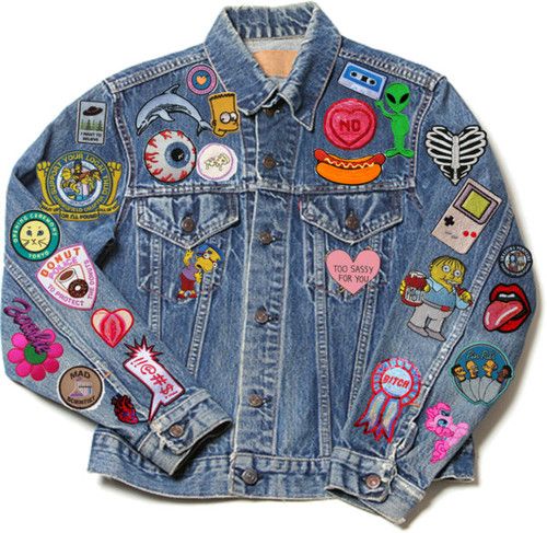 Jackets with Patches one morning, as usual i was browsing the internet and i saw this picture on HAYGSFJ