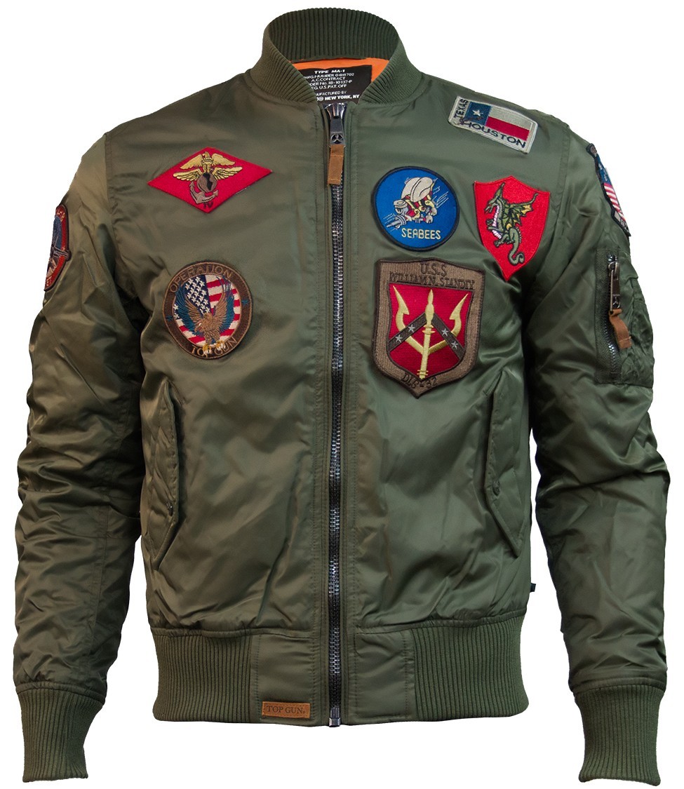 Jackets with Patches – Rocky styles with patches on the men’s jacket