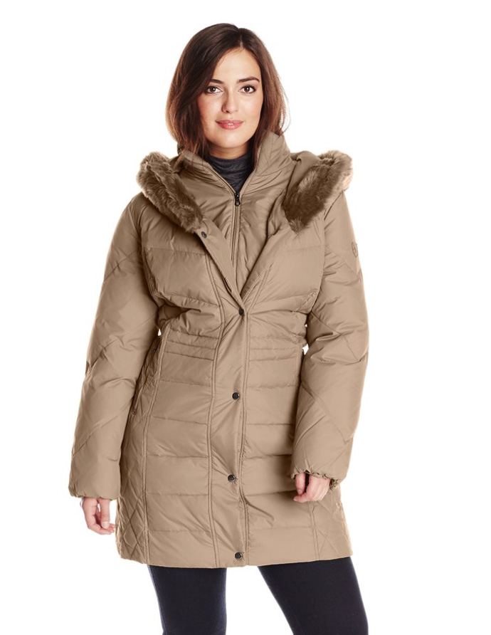Ladies Lightweight Winter Parka plus size winter coats, winter coats, womens winter coats, womens coats,  womens QAROUHJ