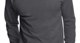 Long sleeve T-shirt mens tagless cotton crew neck long-sleeve tshirt NTXDSZI