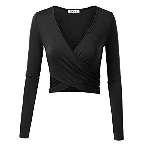 Long Sleeve Tops black long sleeve tops: amazon.com HUJSTBW