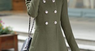 Long Winter Women’s Jackets fashion-women-winter-korean-long-coat-jacket-windbreaker- KEBPCFZ