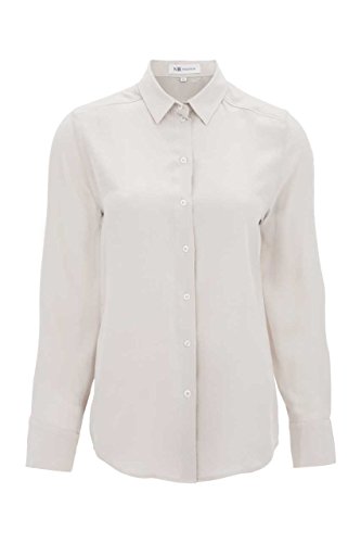 Nadine H Blouses nadine h silk blouse, color beige, size: 38 b076vqwzkl ZRWEABN