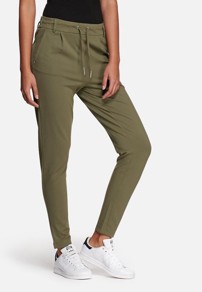 ONLY PANTS latest only pants u0026 leggings for women - poptrash easy colour pants - khaki FSHPCWL