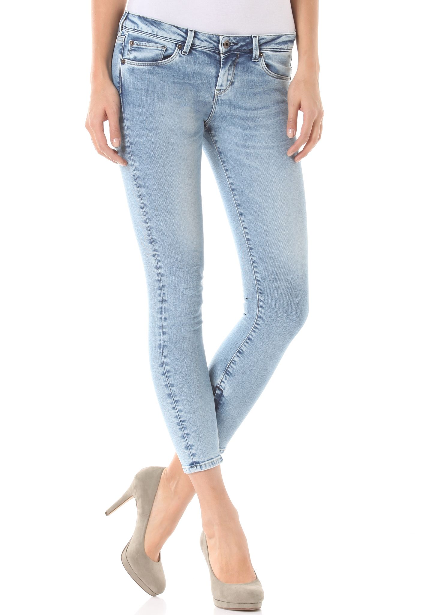 PEPE JEANS FOR WOMEN pepe jeans cher - denim jeans for women - blue - planet sports KITGXYU